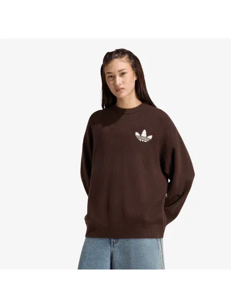 Пуловер adidas Originals Athl Dept Knitted Sweater Aurora Coffee XS