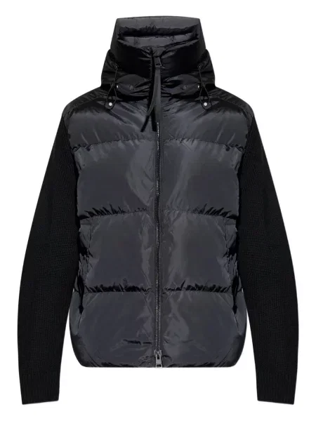 Geacă Canada Goose cu glugă negru
