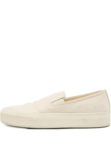 Slip on tenisky Common Projects na platformě bílé