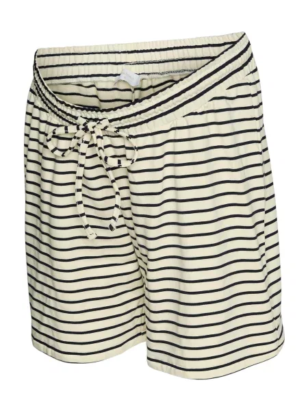 MAMALICIOUS Hlače MLAMILA bež črna