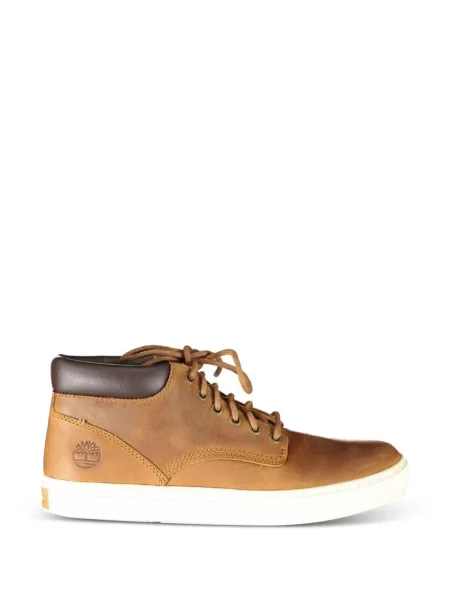 Sneakerși Timberland din piele maro