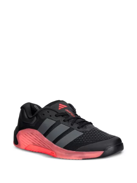 Trčanje remenčić hlače Adidas s cvjetnim printom smeđa