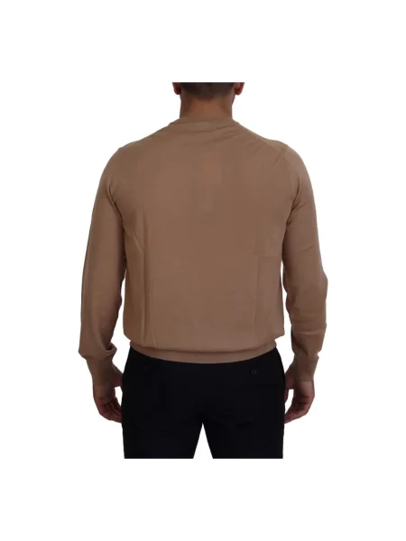 Sweter Dolce And Gabbana z kaszmiru beżowy