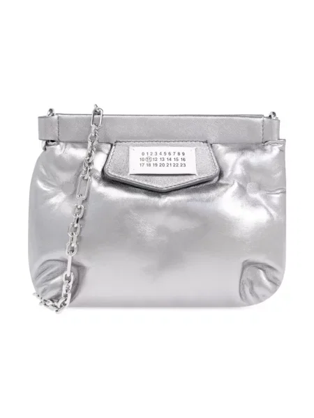 Torebka Maison Margiela skórzana szara