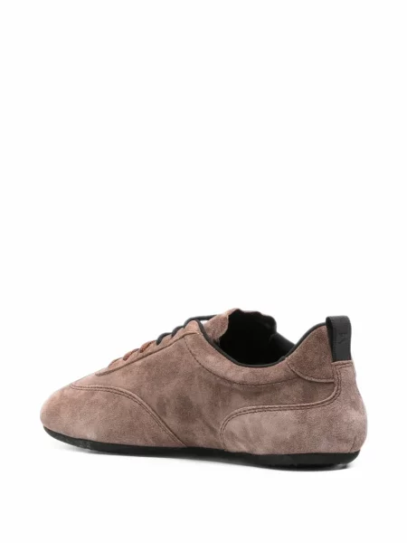 Top Max Mara din piele de căprioară maro