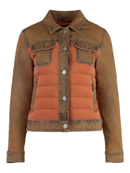 Geacă de blugi Moorer portocaliu