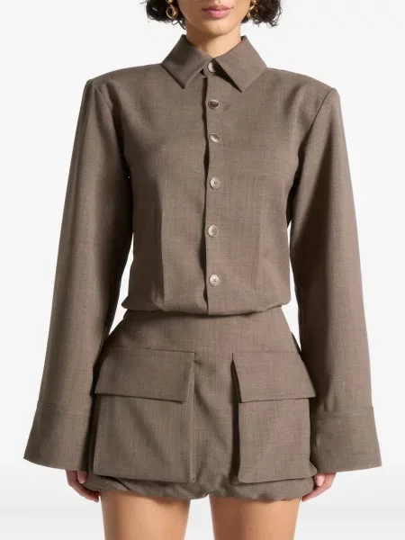 Rochie mini Manière De Voir de costum maro