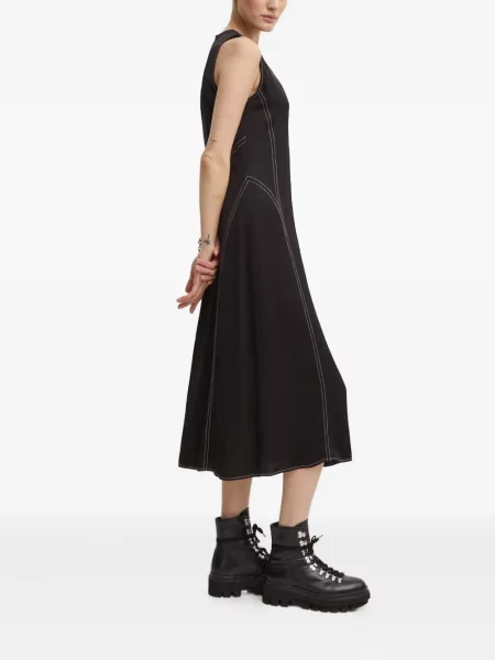 Odgovarati midi haljina Day Birger Et Mikkelsen iznad koljena crna
