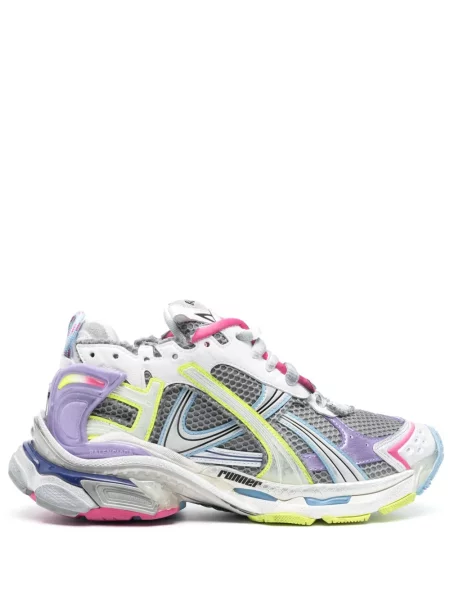 Sneakerși Balenciaga Runner zdrențuiți gri