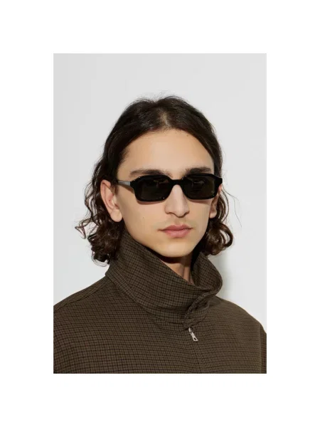 Okulary przeciwsłoneczne Alexander Mcqueen czarne