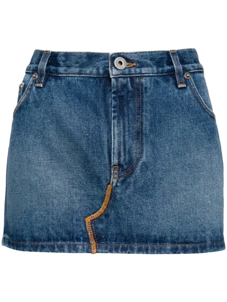 Spódnica Jean Paul Gaultier niebieska