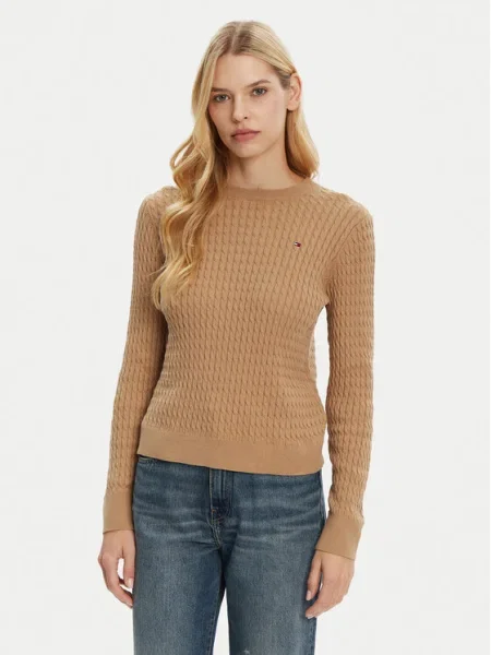 Tommy Hilfiger Pulover maro