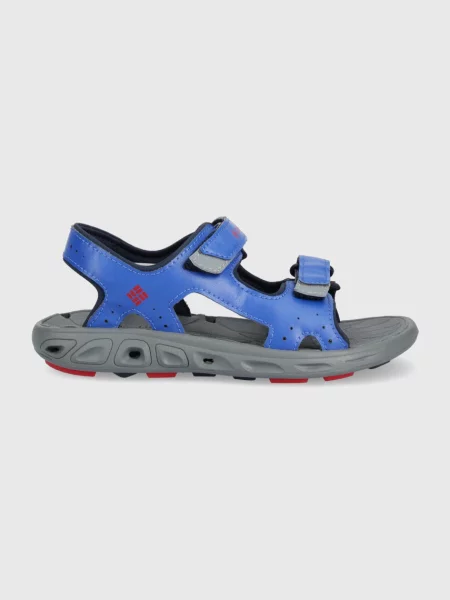 Sandały dziecięce Columbia Techsun Vent X stormy blue/mountain red niebieskie