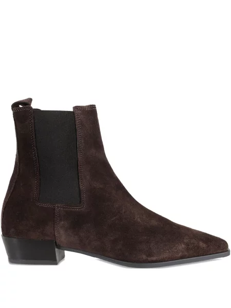 Botine Copenhagen Studios din piele de căprioară maro