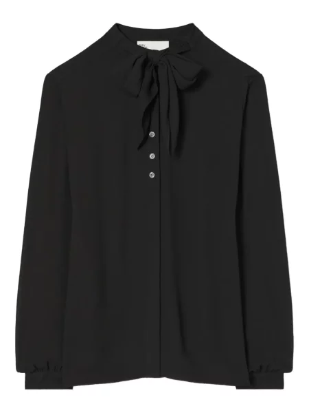 Bluză Tory Burch cu funde negru