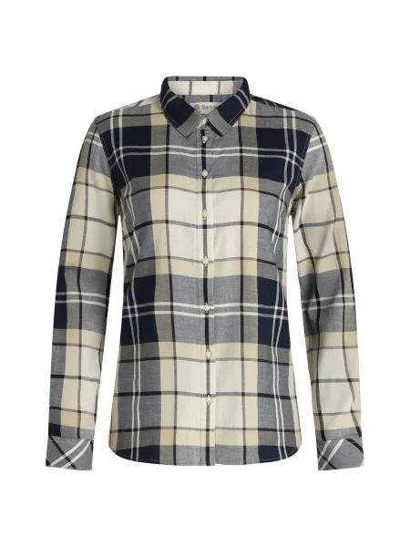 Barbour Halenka Bredon režná / khaki / olivová černá