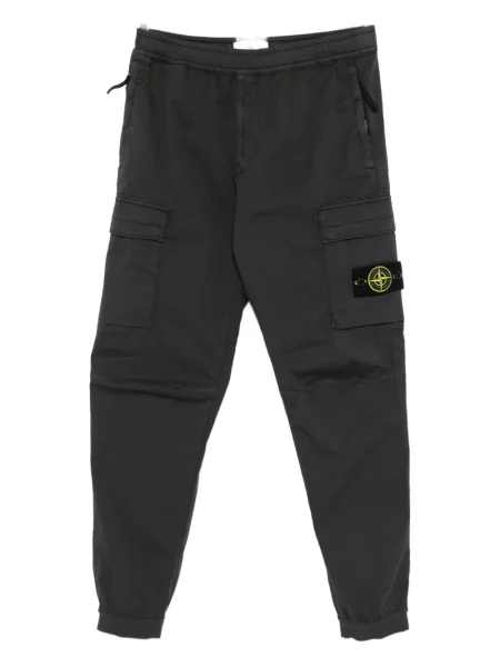 Карго панталони Stone Island камъни сиво