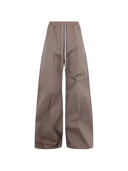 Pantaloni Rick Owens cu cordon gri