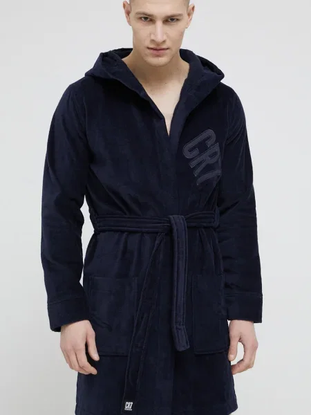 - Cristiano Ronaldo Halat de baie scurt Frottee marin albastru