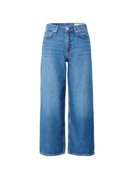Blugi cu picior larg Rag & Bone albastru