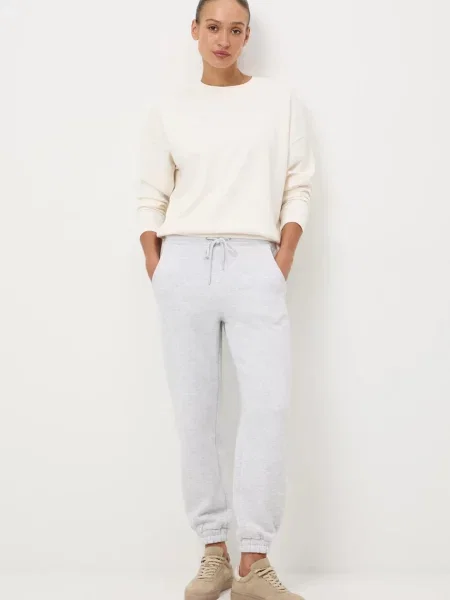 Спортен панталон Medicine с меланжов десен сиво