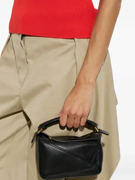 Geantă shopper Loewe din piele negru