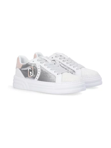Sneakersy Liu Jo skórzane białe