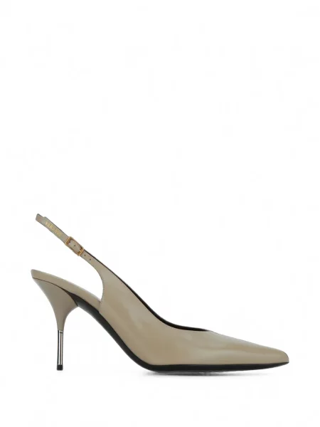Pantofi cu toc Versace slingback
