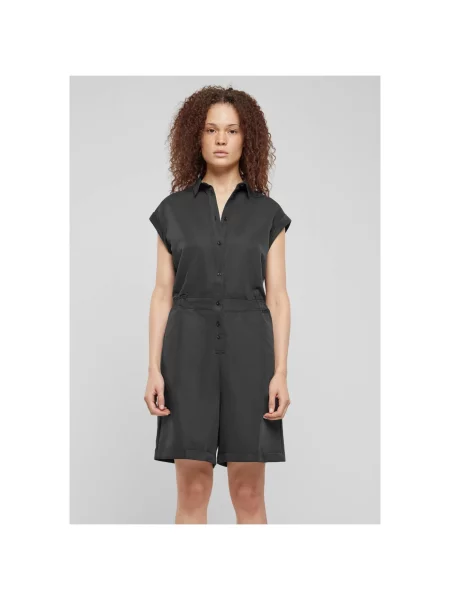 Kombinezon Urban Classics z twillu czarny