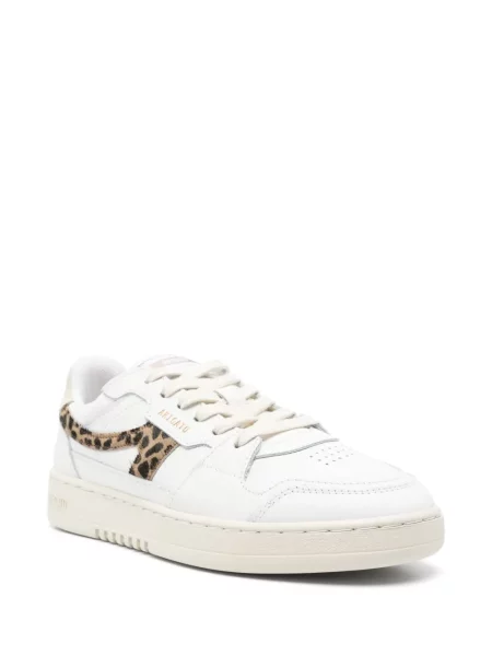 Sneakerși Axel Arigato cu model leopard alb