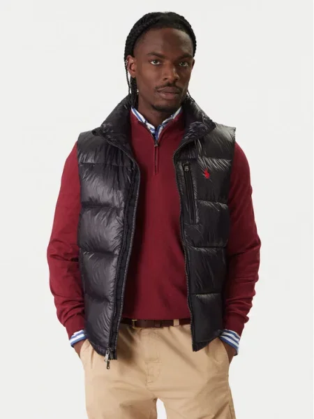 Polo Ralph Lauren Brezrokavnik črna