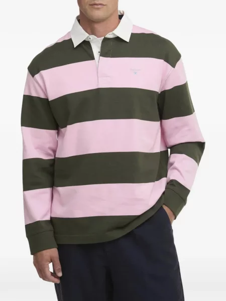 Tricou polo Barbour verde