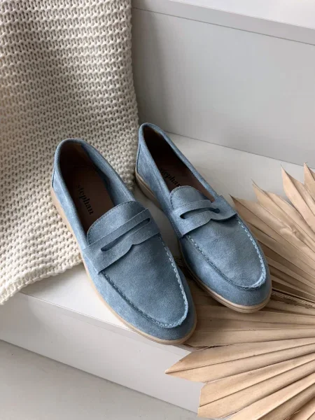 Мокасини Boto синьо