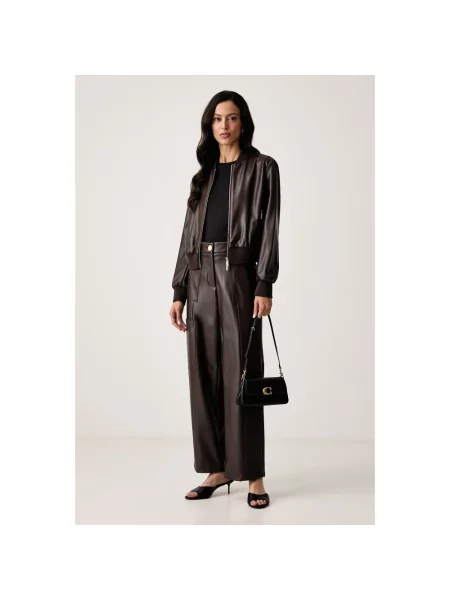 Kurtka bomber Armani Exchange brązowy
