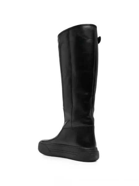 Botine Chloé cu cataramă cu bretele negru