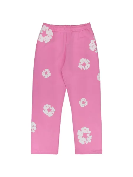 Pantaloni Denim Tears alergare roz