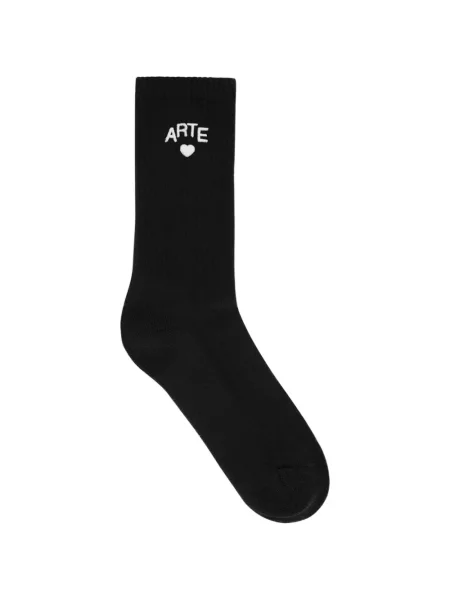 Șosete Arte Antwerp cu broderie negru
