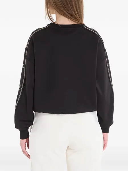 Bluza Guess z autografem czarna