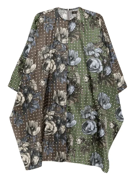 Bluză Biyan cu model floral cu imagine albastru