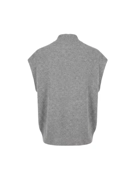 Sweter Brunello Cucinelli szary