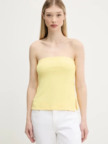 Top Abercrombie & Fitch rumena