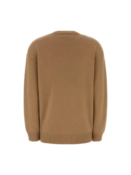 Sweter Max Mara brązowy