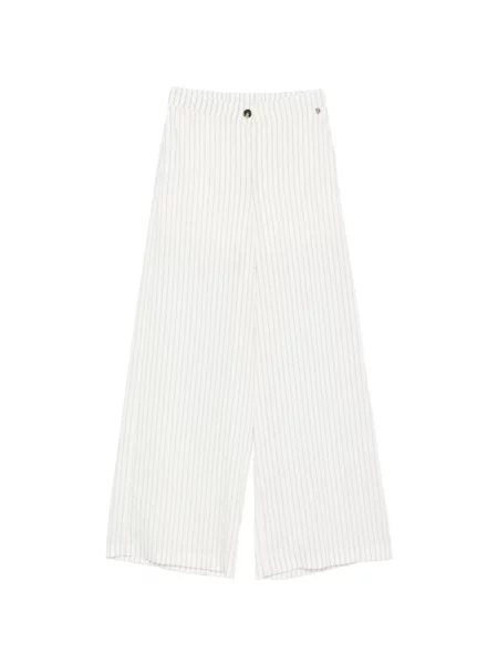 Панталон Liu Jo на райета бяло