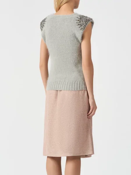 Жилет Alberta Ferretti сірий