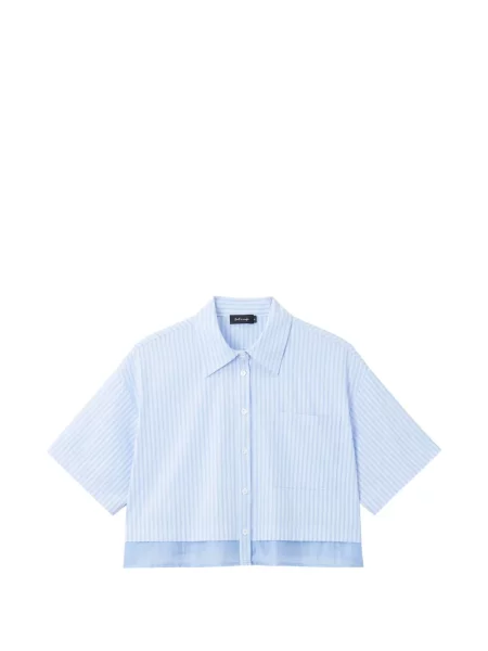 Koszula Tout A Coup w paski niebieska