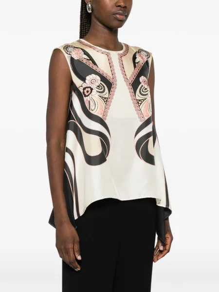 Блуза La Doublej на цветя с принт