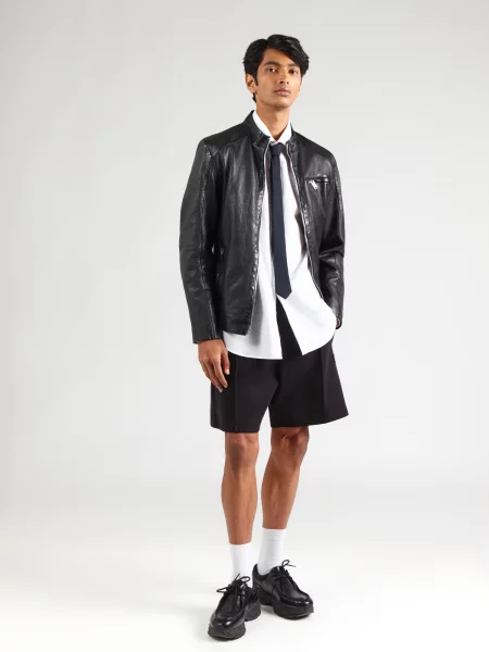 HUGO Pantaloni Dimac' negru