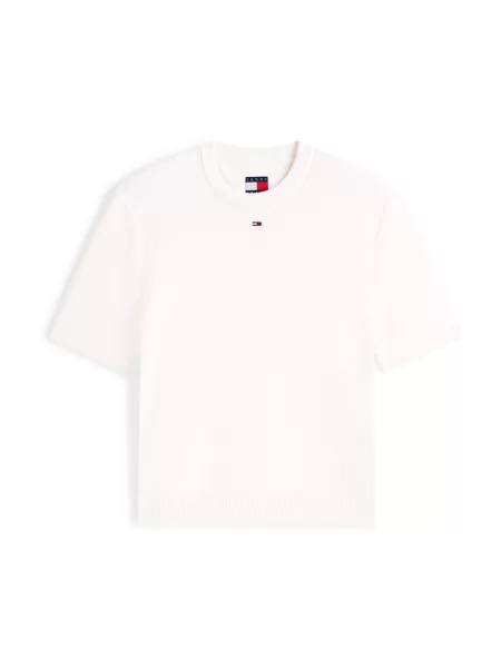Pulover Tommy Jeans alb