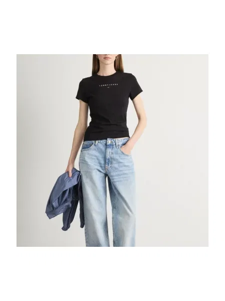 Tricou Tommy Jeans negru