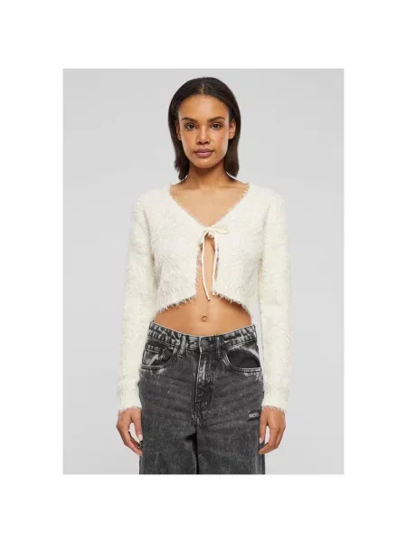 Cardigan Urban Classics alb